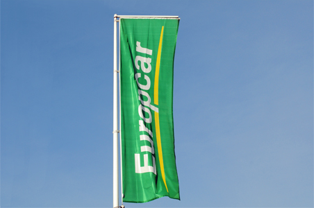 Drapeau tournant Europcar